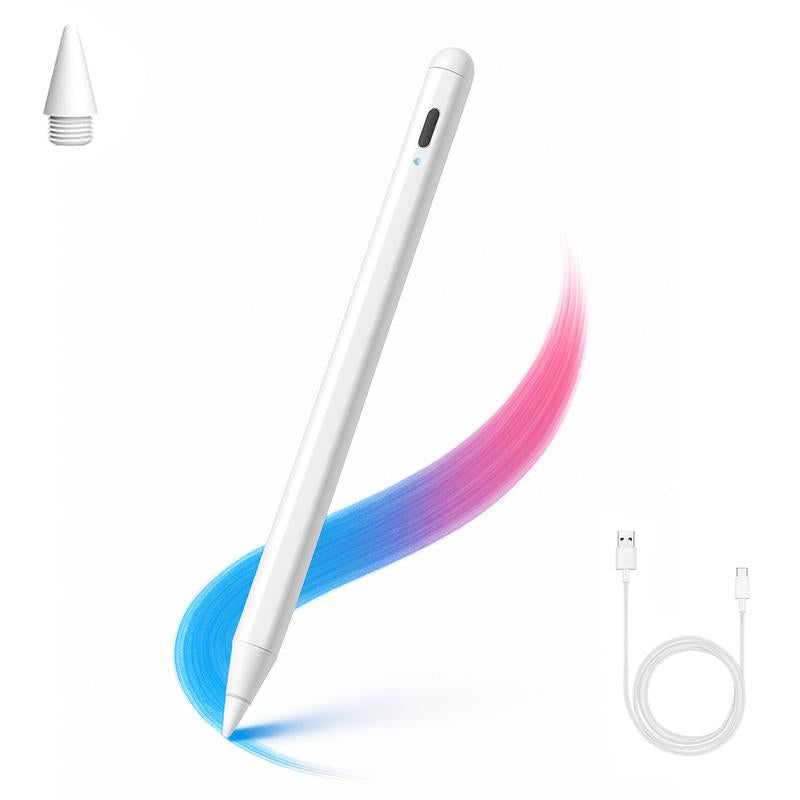 Lápiz Digital para iPad 2018‑2024 – Ergonomía, Carga Rápida y Compatibilidad Total