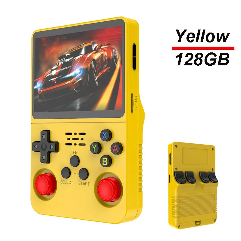 R36S Consola Retro Portátil 3.5” IPS | 128 GB | Miles de juegos clásicos en tu bolsillo