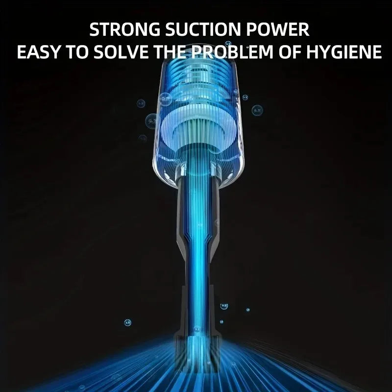 EAFC Wireless Mini Car Vacuum Cleaner Usb ChargingPortable High Suction Mini Wet And Dry Household Cordless Car Vacuum