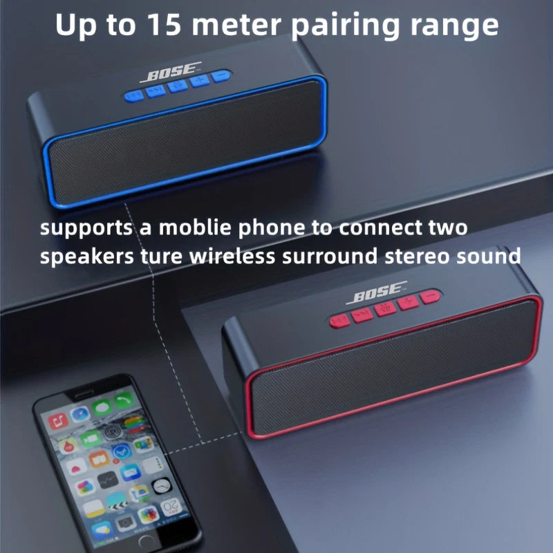 Altavoces Inalámbricos BOSEmini S11 – Sonido 3D con Subwoofer para PC, TV y Laptop