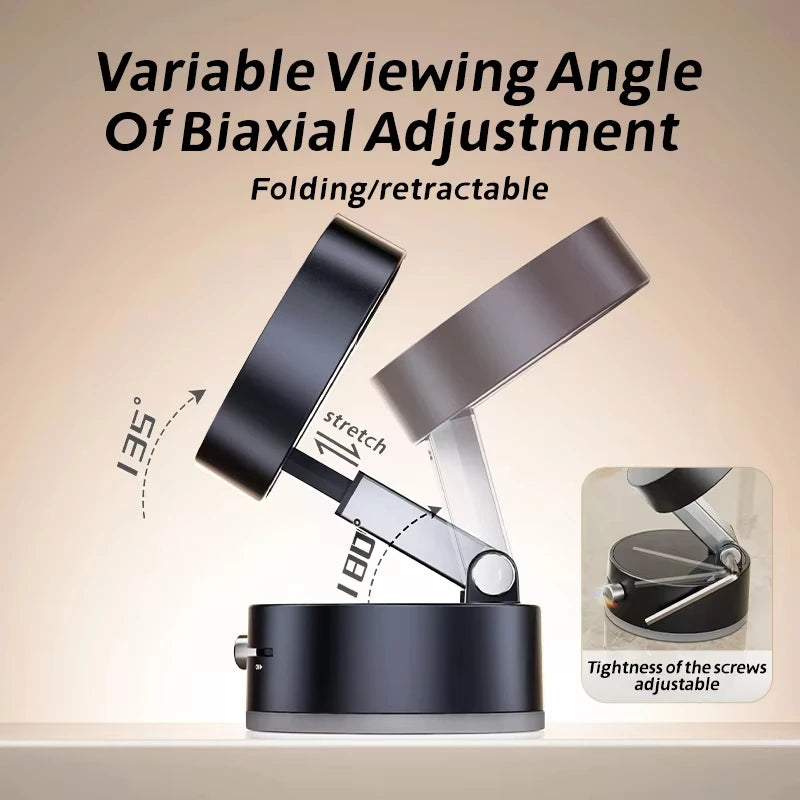 Soporte Magnético 360° para Auto | Doble Imán y Base de Succión Reforzada
